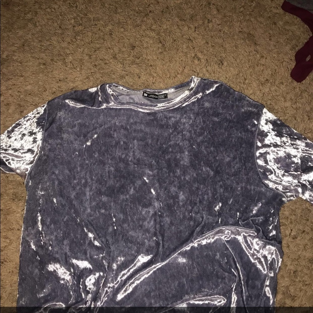 suede top